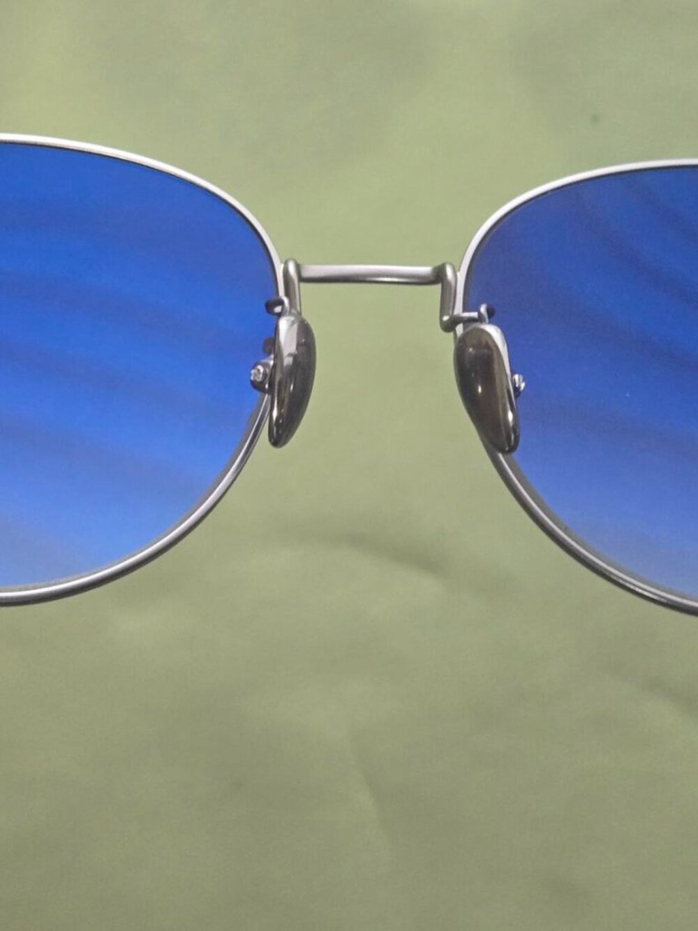 BAPE Aviator Sunglasses Camo Silver Frame New with Case & Box